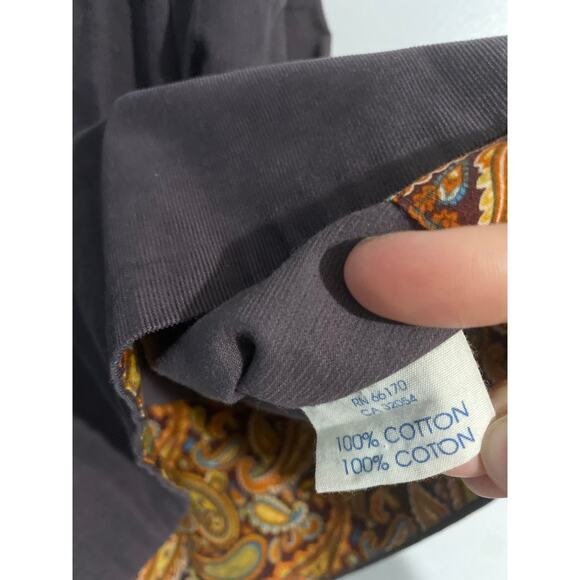 Anthropologie Edme & Esyllte skirt women's size 4 brown corduroy boho minimalist - Picture 5 of 6